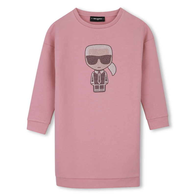 Lange jurk KARL LAGERFELD KIDS 
                        MEISJE