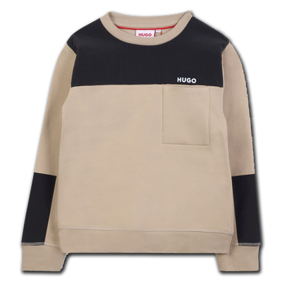 Sweatshirt met ronde hals HUGO BOY