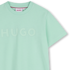 T-shirt met korte mouwen HUGO 
                    BOY
