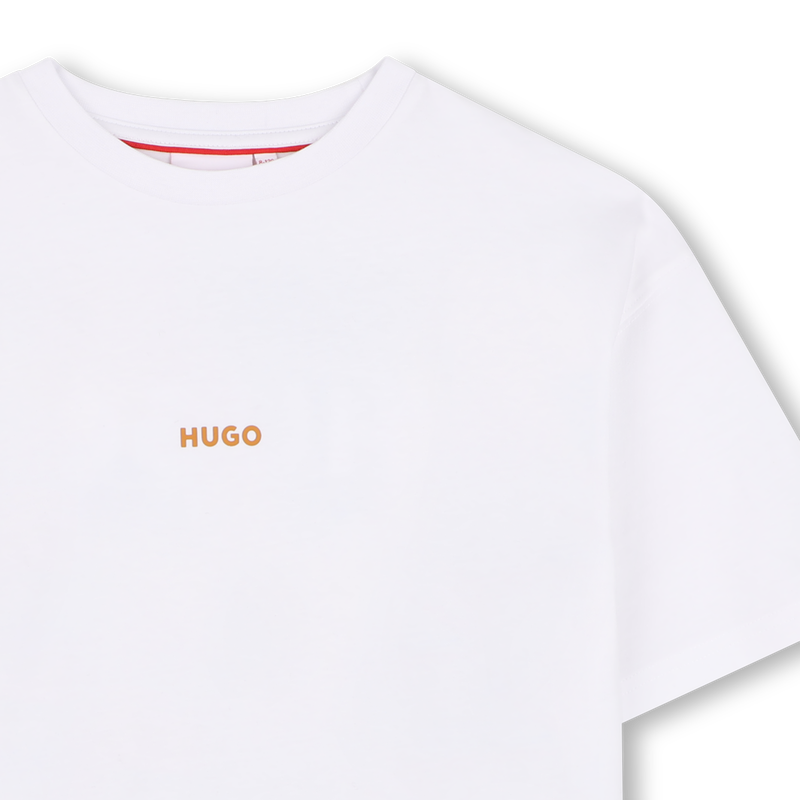 T-shirt met korte mouwen HUGO 
                        BOY