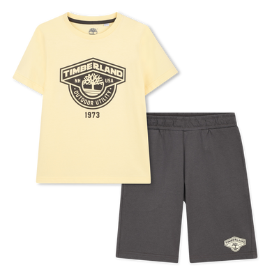 Set t-shirt en bermuda TIMBERLAND BOY