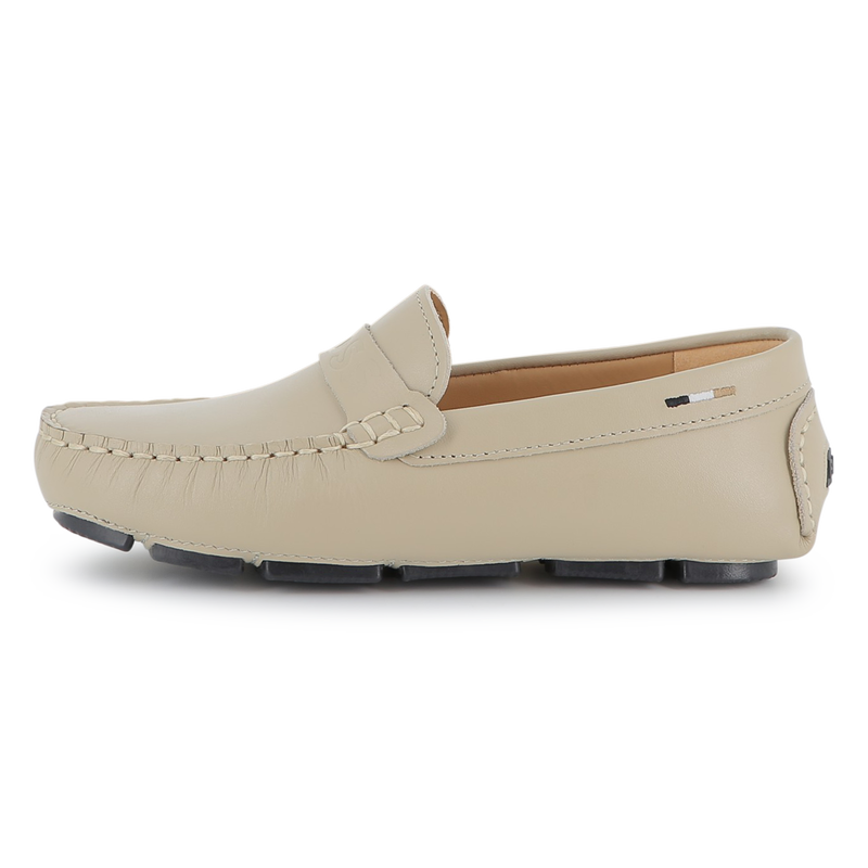 Lederen mocassins BOSS 
                        BOY