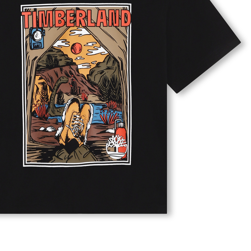 T-shirt met print TIMBERLAND 
                        BOY