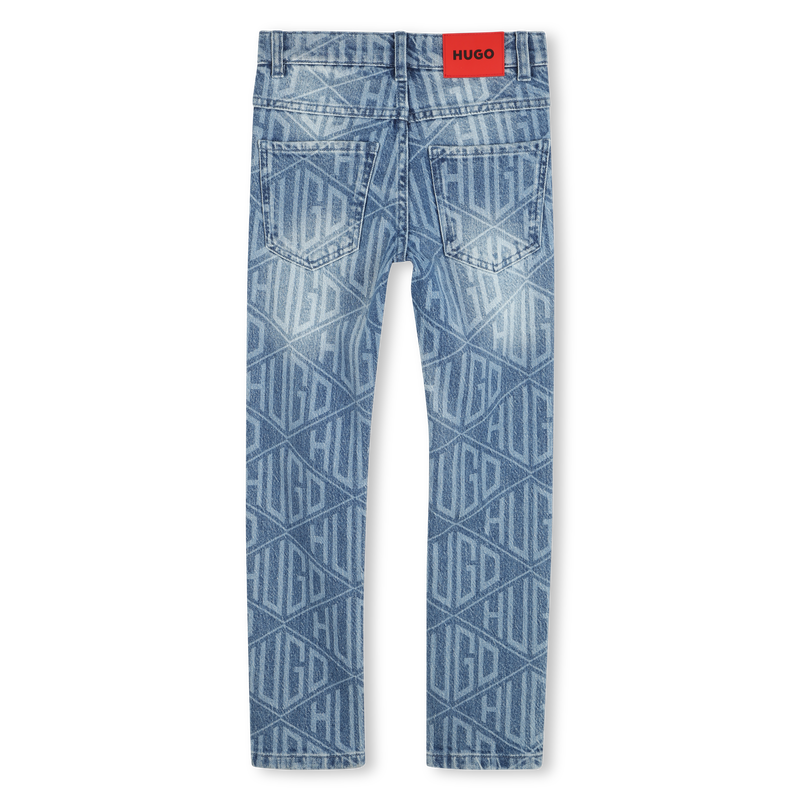 Aansluitende 5 pocket jeans HUGO 
                        BOY