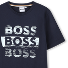 T-shirt met korte mouwen BOSS 
                    BOY