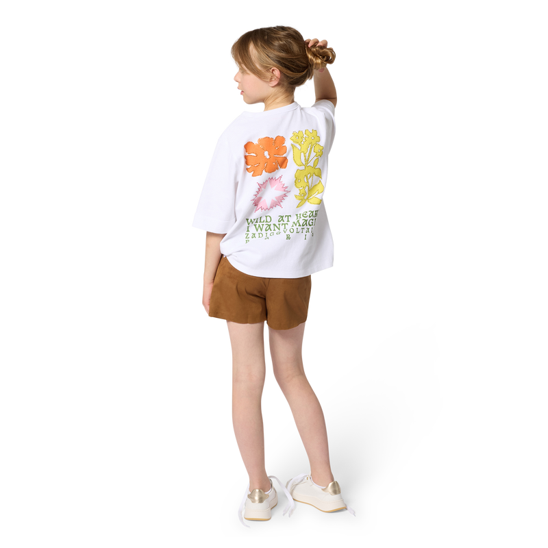 T-SHIRT MET KORTE MOUWEN ZADIG & VOLTAIRE 
                        GIRL