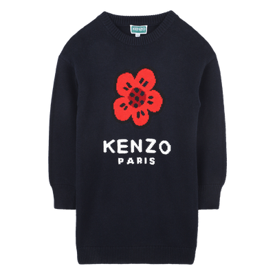 Gebreide jurk KENZO KIDS GIRL
