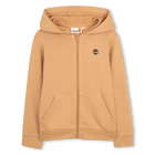 Capuchon cardigan, BEIGE, hi-res