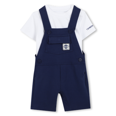 Setje T-shirt en tuinbroek TIMBERLAND JONGEN
