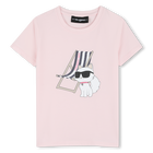 T-shirt met korte mouwen, ROZE, hi-res
