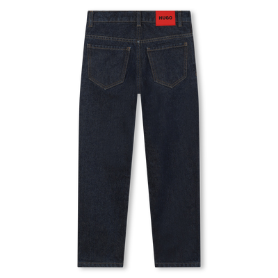 Katoenen 5-pocket-jeans HUGO BOY