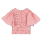 Katoenen blouse KENZO KIDS 
                    GIRL