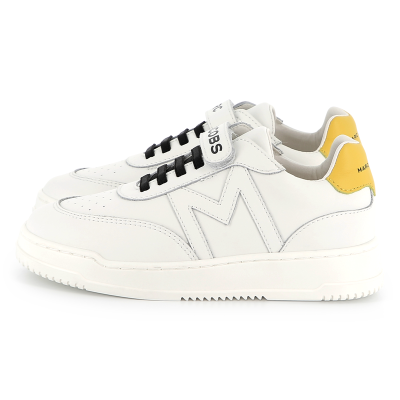 Leren sneakers met klittenband MARC JACOBS 
                        BOY