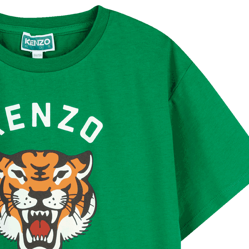 Katoenen T-shirt met print KENZO KIDS 
                        BOY