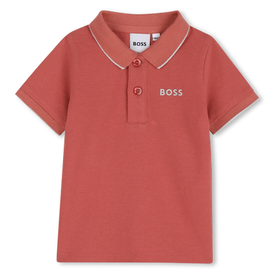 POLOSHIRT MET KORTE MOUWEN BOSS BOY