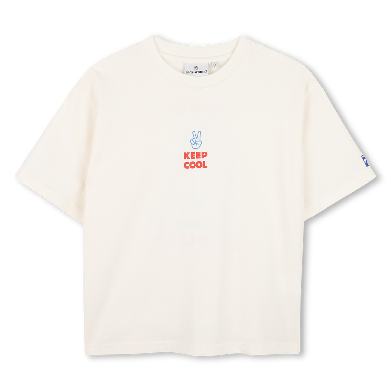 T-shirt met korte mouwen KIDS AROUND 
                        BOY
