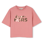 T-shirt met korte mouwen MICHAEL KORS 
                    GIRL