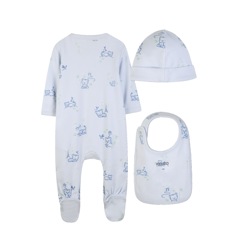 SET PYJAMA, MUTS EN SLABBETJES KENZO KIDS 
                        BOY