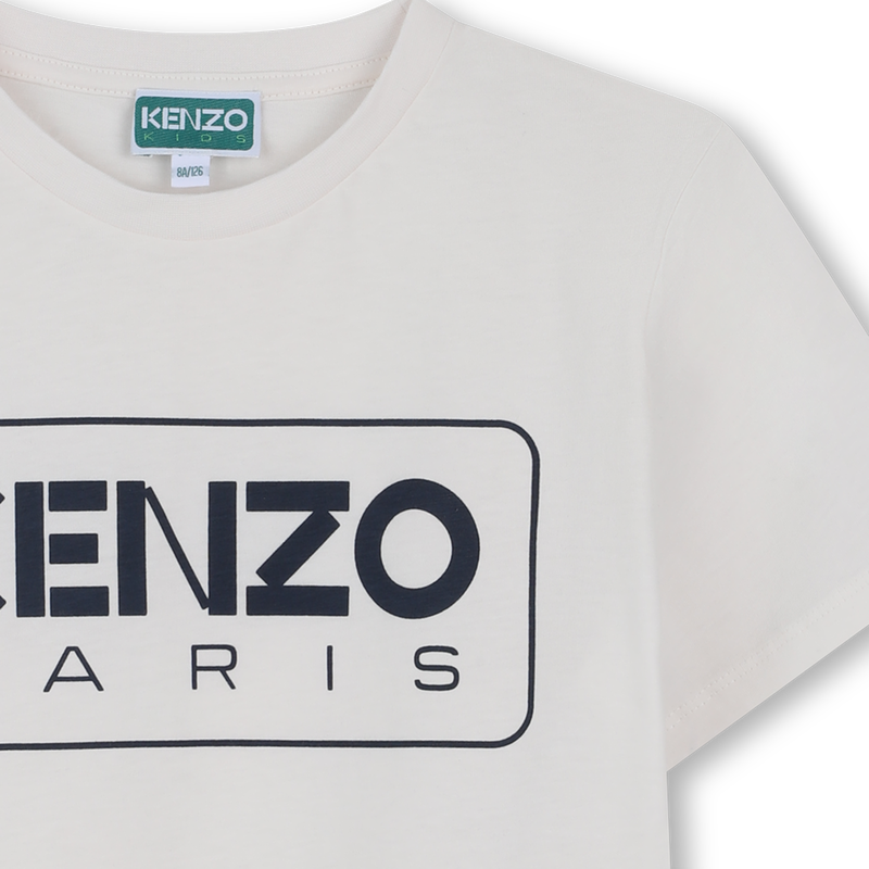 Katoenen T-shirt, korte mouwen KENZO KIDS 
                        BOY