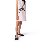 Mouwloze jurk van katoen MARC JACOBS 
                    GIRL