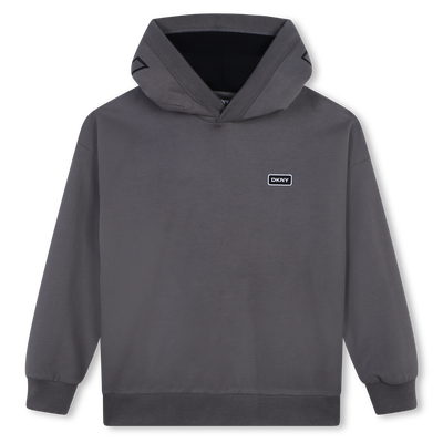 Katoenen sweater met capuchon DKNY UNISEX