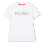 T-shirt met korte mouwen, WIT, hi-res