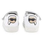 Sneakers met klittenbandstrepen KARL LAGERFELD KIDS 
                    BOY
