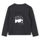 T-shirt met lange mouwen KARL LAGERFELD KIDS 
                    BOY