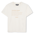 T-shirt met korte mouwen, GEEL, hi-res