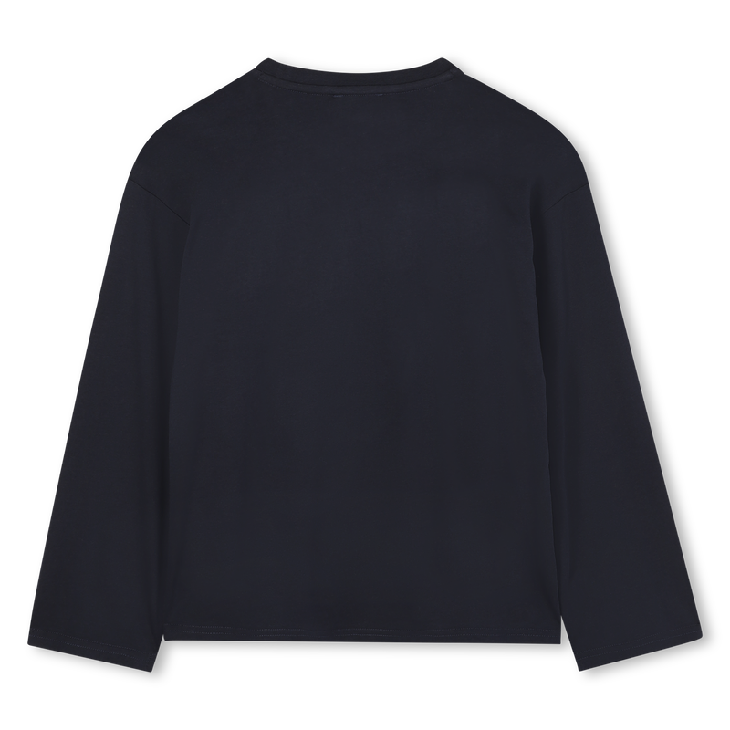 T-shirt met wijde mouwen en lange mouwen KENZO KIDS 
                        BOY