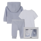 Vest + broek + t-shirt set BOSS 
                    BOY