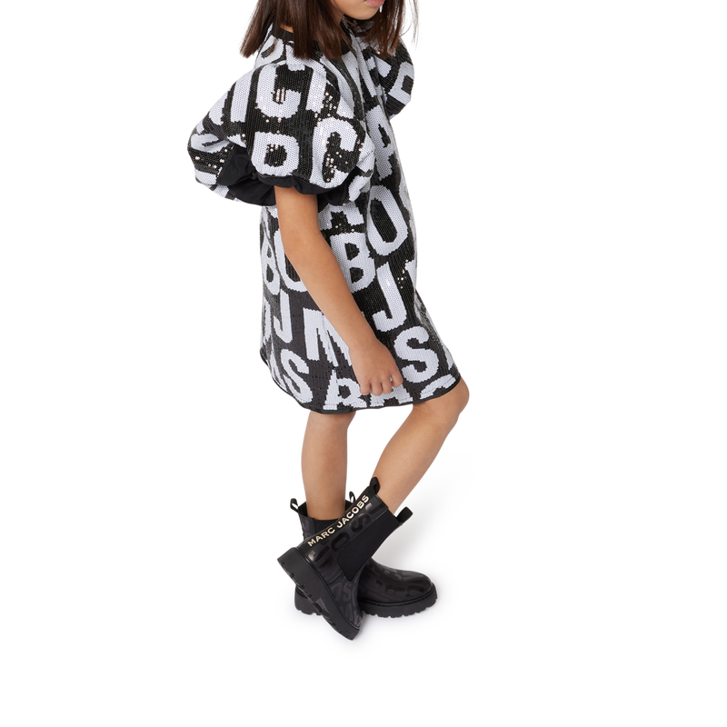 Feestelijke jurk met lovertjes MARC JACOBS 
                        GIRL