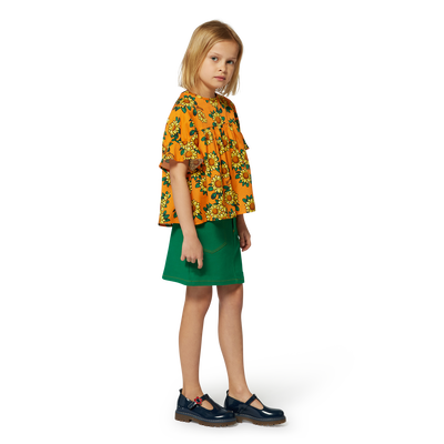 Trapeziumjurk met zakken KENZO KIDS GIRL