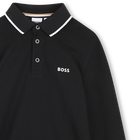 Polo met lange mouwen BOSS 
                    BOY