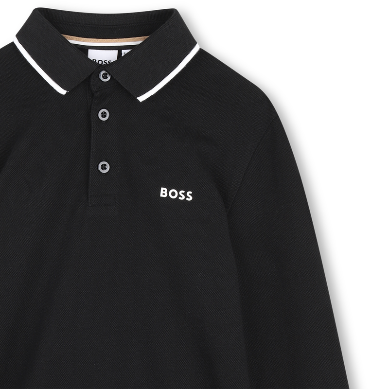 Polo met lange mouwen BOSS 
                        BOY
