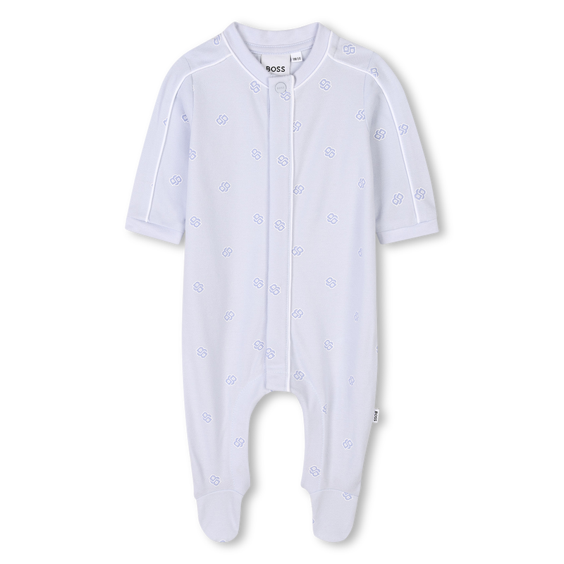 Pyjama en muts met print BOSS 
                        BOY