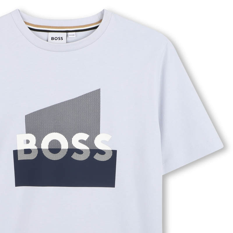T-SHIRT MET KORTE MOUWEN BOSS 
                        BOY