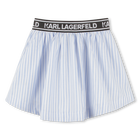 Elegante korte rok KARL LAGERFELD KIDS 
                    GIRL