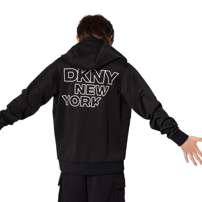 Sweatshirt met reli&euml;f-print DKNY UNISEX