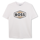 T-SHIRT KORTE MOUWEN, WIT, hi-res