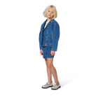 Asymmetrische denim rok KENZO KIDS 
                    GIRL
