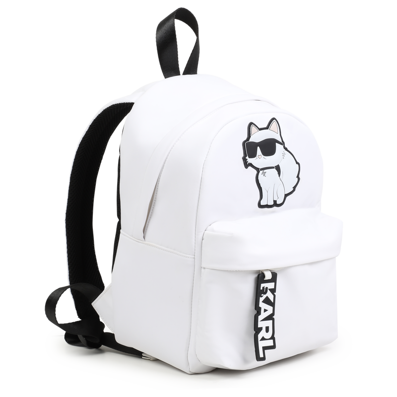 Kleine rugzak met badge KARL LAGERFELD KIDS 
                        GIRL