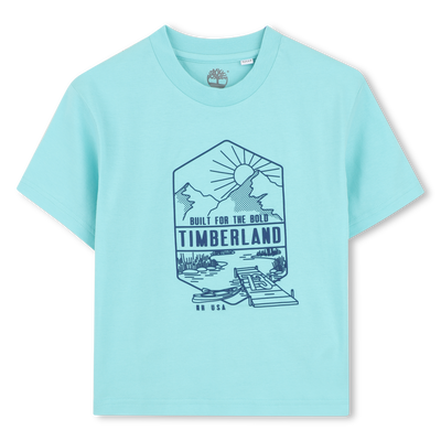 T-SHIRT MET KORTE MOUWEN TIMBERLAND BOY