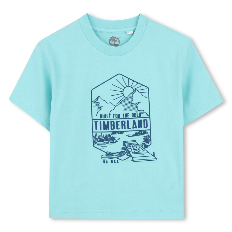 T-SHIRT MET KORTE MOUWEN TIMBERLAND 
                        BOY