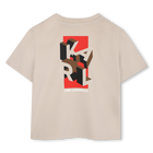 T-shirt met korte mouwen KARL LAGERFELD KIDS 
                    BOY
