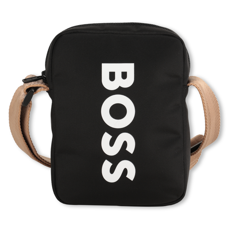 Getextureerde messenger tas BOSS 
                        BOY
