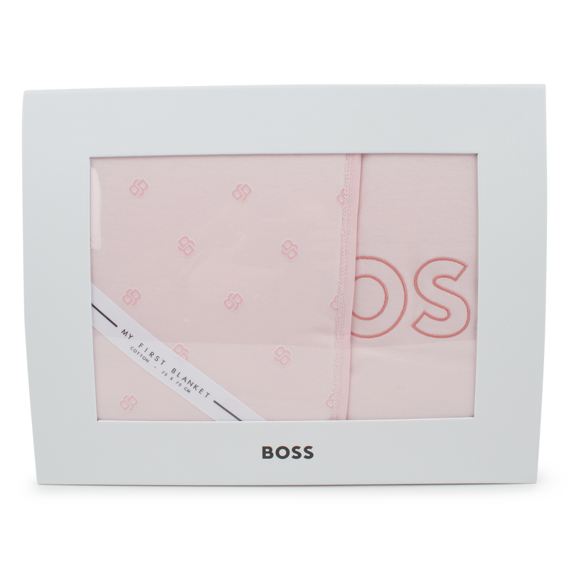 Katoenen deken BOSS 
                        UNISEX