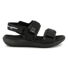 Leren sandalen met klittenband KARL LAGERFELD KIDS 
                    BOY