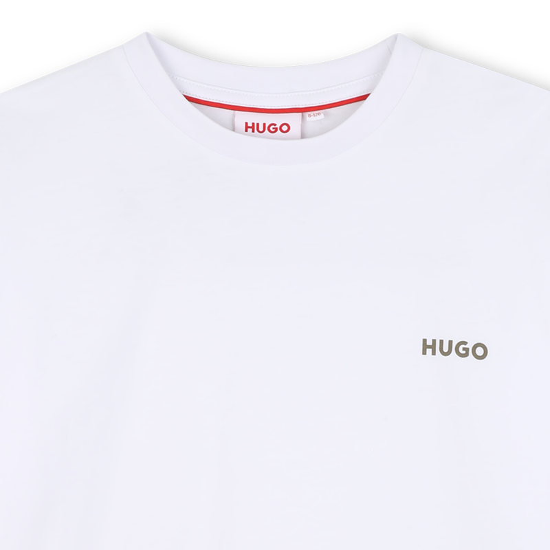 T-shirt met korte mouwen HUGO 
                        BOY