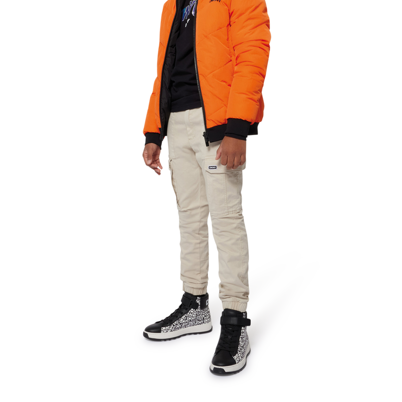 Omkeerbare anorak met capuchon DKNY 
                        BOY